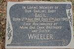 WHEELER Basil 1948-1949