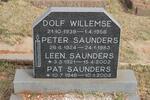SAUNDERS Leen 1921-2002 :: SAUNDERS Peter 1924-1983 :: WILLEMSE Dolf 1939-1956 :: SAUNDERS Pat 1946-2002