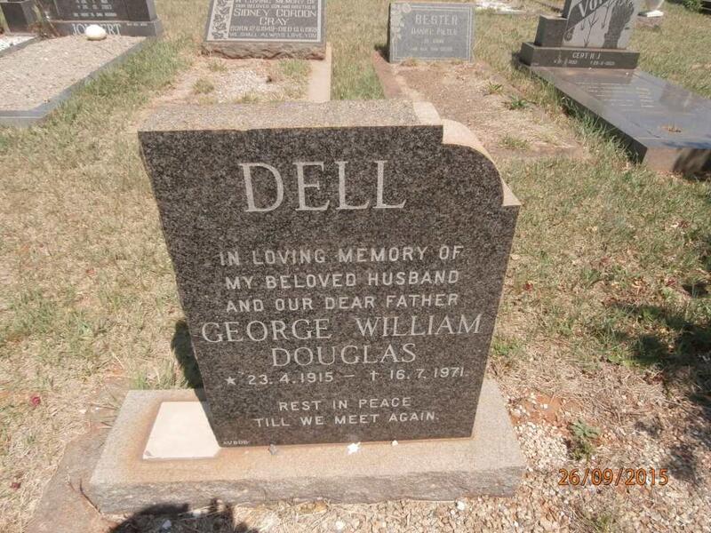 DELL George William Douglas 1915-1971