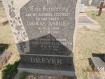DREYER Thomas Andries 1919-1967 & Christiana Elizabeth 1924-1986