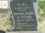 PLESSIS Abraham Jacobus, du 1904-1974