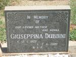 DUBBINI Giuseppina 1927-2002