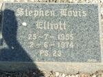 ELLIOTT Stephen Louis 1955-1974