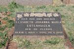 ESTERHUIZEN Elizabeth Johanna Maria nee DU PLESSIS 1894-1962
