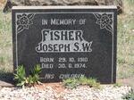 FISHER Joseph S.W. 1910-1974