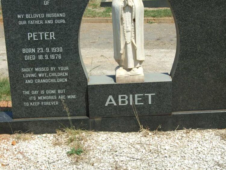 ABIET Peter 1930-1976