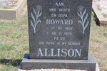 ALLISON Howard 1896-1972