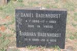 BADENHORST Daniël 1896-1963 & Barbara 1899-1976