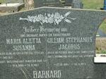 BARNARD Gilliam Stephanus Jacobus 1884-1973 & Maria Aletta Susanna 1895-1967
