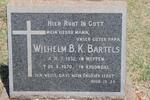 BARTELS Wilhelm B.K. 1932-1970