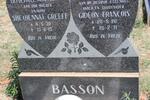 BASSON Gideon Francois 1926-1971 & S.H.F. GREEFF 1930-2013