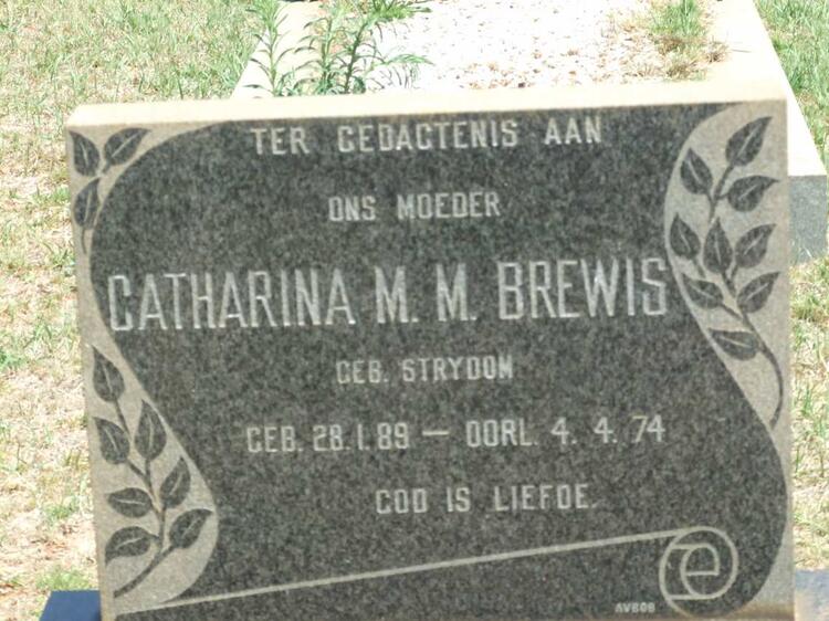 BREWIS Catharina M.M. nee STRYDOM 1889-1974