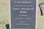 BRINK Louisa Margaretha nee BENADE 1903-1970