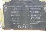 BRITS Gideon Jacobus 1915-1972 & Aletha Elizabeth SMITH 1914-1994