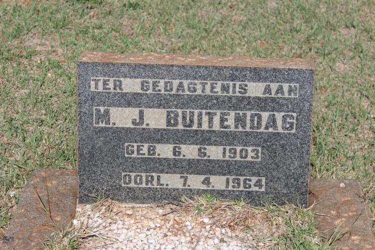 BUITENDAG M.J. 1903-1964