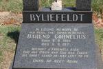 BYLIEFELDT Barend Cornelius 1965-1971
