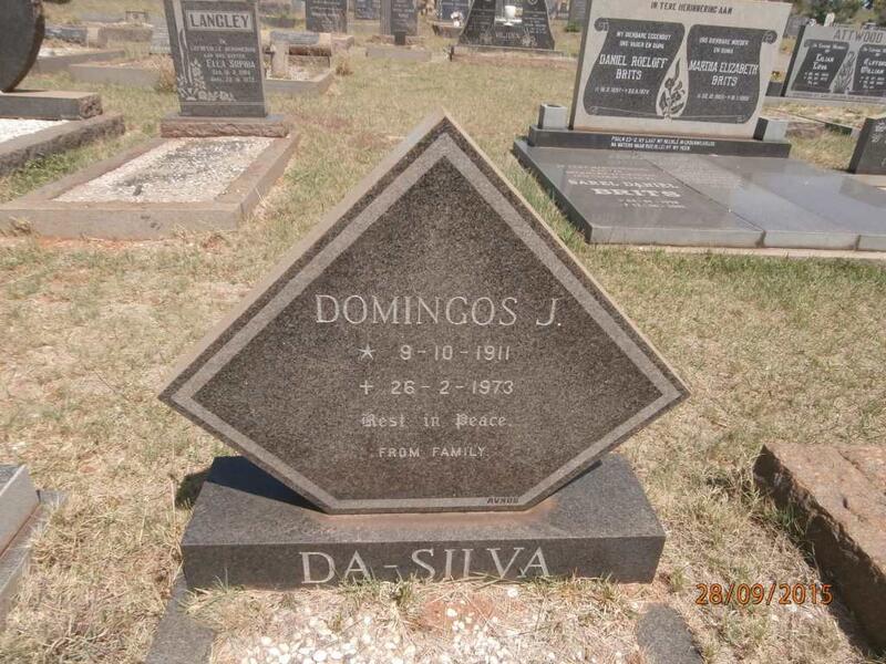 SILVA Domingos J., da 1911-1973