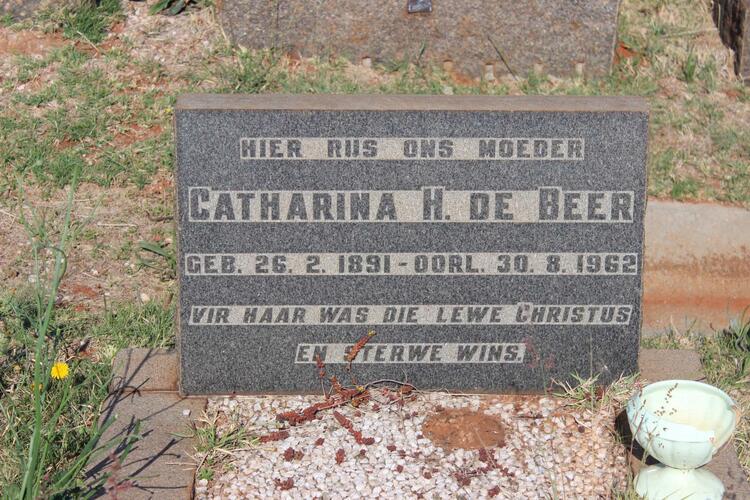 BEER Catharina H., de 1891-1962