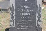 LUDICK Maria Catharina 1919-1970