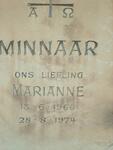 MINNAAR Marianne 1966-1974