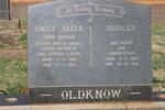 OLDKNOW Dudley 1903-1986 & Emily Eliza INGRAM 1909-1961