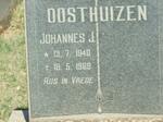 OOSTHUIZEN Johannes J. 1940-1969