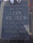 VILJOEN Leon 1956-1987