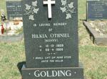 GOLDING Hilkia Othniel 1909-1969