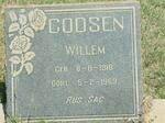 GOOSEN Willem 1918-1969