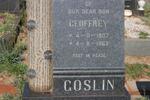 GOSLIN Geoffrey 1937-1962