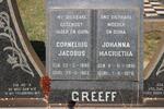 GREEFF Cornelius Jacobus 1886-1962 & Johanna Magrietha 1891-1978