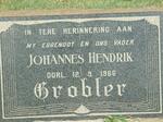 GROBLER Johannes Hendrik -1966