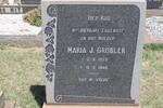 GROBLER Maria J. 1920-1980