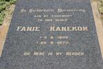 HANEKOM Fanie 1905-1970