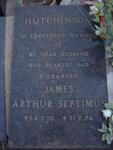 HUTCHINSON James Arthur Septimus 1910-1974