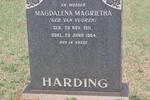 HARDING Magdalena Magrietha nee VAN VUUREN 1911-1964