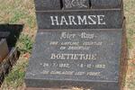 HARMSE Boetietjie 1962-1963