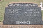 HENNINGS William Henry 1906-1985 & Charlotte 1906-1964