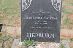 HEPBURN Gertruida Catrina 1929-1984