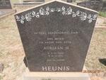 HEUNIS Adriaan H. 1903-1975