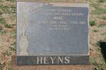 HEYNS Mike 1906-1962