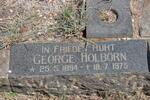 HOLBORN George 1894-1975