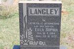 LANGLEY Ella Sophia 1904-1972
