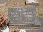 LEMMER Hermanus Richard 1909-1990 & Aletta Maria 1910-1977