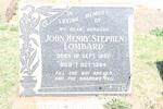 LOMBARD John Henry Stephen 1892-1964