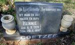 COETZEE Hennie 1928-1992