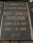 DICKERSON Hugh Charles 1918-1988