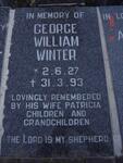 WINTER George William 1927-1993