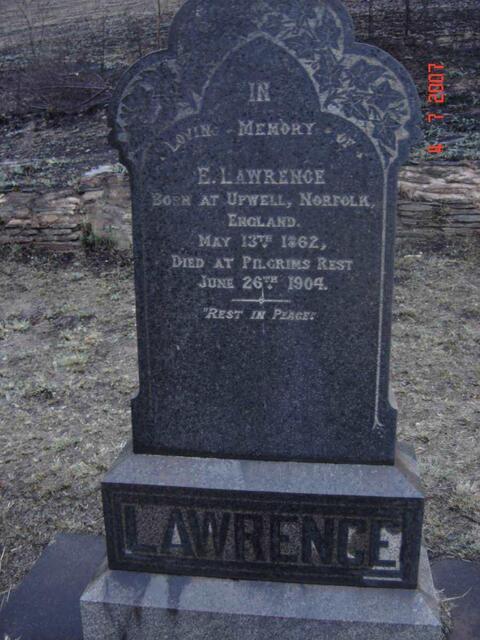 LAWRENCE E. 1862-1904