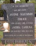 ESTERHUIZEN Antonie Marthinus Godlieb 1912-1968 & Jacoba Carolina 1912-1979